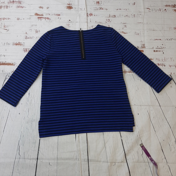 Madewell career style striped top - Picture 7 of 8